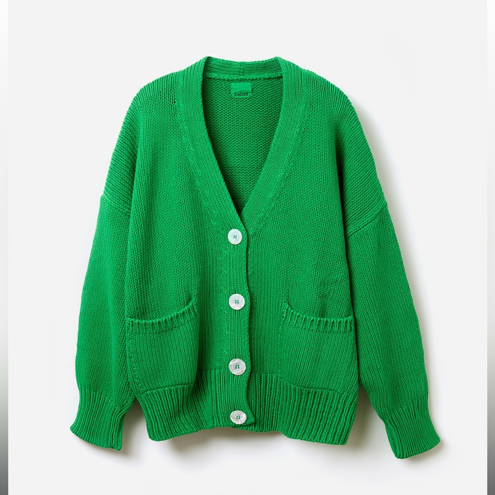cardigan no16 wild fern